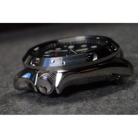 THE-ABSOLUTE-SIMPLE-ONE PURE.CNC CUSTOM BEZEL FOR SEIKO SKX007/09 DX-09-CNC