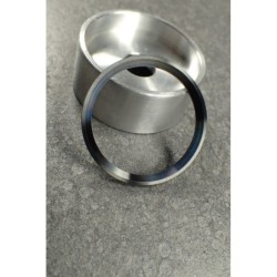 THE . HEAVY . METAL CNC BLACK CUSTOM ST.STEEL CHAPTER RING FOR NEW TURTLE SEIKO NTR-01-B
