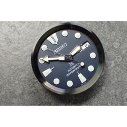 THE . HEAVY . METAL CNC BLACK CUSTOM ST.STEEL CHAPTER RING FOR NEW TURTLE SEIKO NTR-01-B