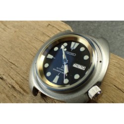 THE . HEAVY . METAL CNC GOLD CUSTOM ST.STEEL CHAPTER RING FOR NEW TURTLE SEIKO NTR-01-G