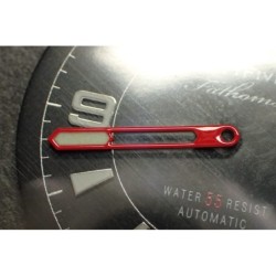 THE . APPLESEED . ONE - RED - SEIKO MINUTE HAND NTH-M-02-R