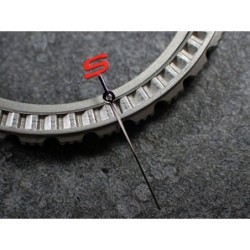 THE . S-JOKE . ONE - RED - SEIKO SECOND HAND NTH.SH.S - R