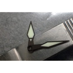 THE . THUNDERBOLT . ONE - MATTE BLACK - SEIKO MINUTE + HOUR HAND SET NTH-S-05-BB