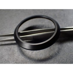 THE- ABSOLUTE-SIMPLE-ONE  MATT BLACK CUSTOM BEZEL FOR SEIKO SKX007/09/011 7S26-0020  DX-09-BB