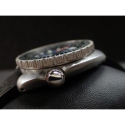 THE . REVENGE . ONE - COLD.STEEL.EDITION- SEIKO SRP NEW TURTLE MOD BEZEL NTD-05-CSE