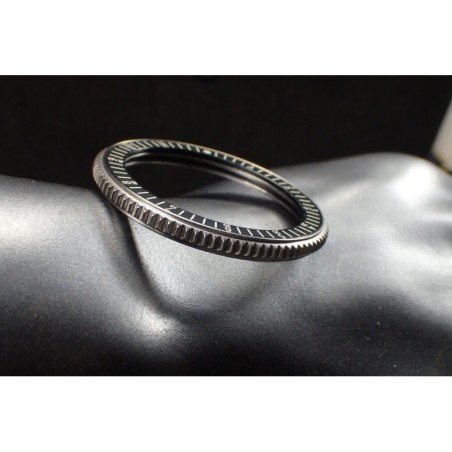 THE . SUPER . COIN . ONE - COLD.STEEL.EDITION- SEIKO SRP NEW TURTLE MOD BEZEL NTD-04-CSE