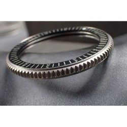 THE . SUPER . COIN . ONE - COLD.STEEL.EDITION- SEIKO SRP NEW TURTLE MOD BEZEL NTD-04-CSE