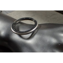 THE . SUPER . COIN . ONE - COLD.STEEL.EDITION- SEIKO SRP NEW TURTLE MOD BEZEL NTD-04-CSE