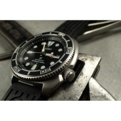 THE . SUPER . COIN . ONE - COLD.STEEL.EDITION- SEIKO SRP NEW TURTLE MOD BEZEL NTD-04-CSE