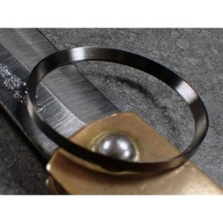 GUNMETAL BRUSHED ST.STEEL CUSTOM CHAPTER RING FOR SKX007 7S26-0020 R-01-GM-B