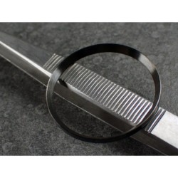 GUNMETAL BRUSHED ST.STEEL CUSTOM CHAPTER RING FOR SKX007 7S26-0020 R-01-GM-B