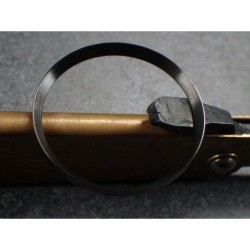 GUNMETAL BRUSHED ST.STEEL CUSTOM CHAPTER RING FOR SKX007 7S26-0020 R-01-GM-B