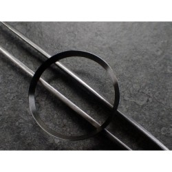 GUNMETAL BRUSHED ST.STEEL CUSTOM CHAPTER RING FOR SKX007 7S26-0020 R-01-GM-B