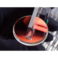 THE VLAD . ONE - RUBY RED - HIGH-DOMED SWISS SAPPHIRE FOR SEIKO SKX007 7S26-0200 S-4.2-D-RUB