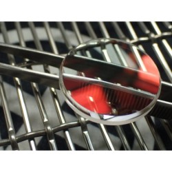 THE VLAD . ONE - RUBY RED - HIGH-DOMED SWISS SAPPHIRE FOR SEIKO SKX007 7S26-0200 S-4.2-D-RUB