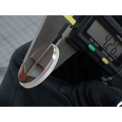 THE VLAD . ONE - RUBY RED - HIGH-DOMED SWISS SAPPHIRE FOR SEIKO SKX007 7S26-0200 S-4.2-D-RUB