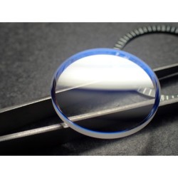 THE . FIVE . ONE - BLUE-DOUBLE DOMED 5mm SWISS SAPPHIRE FOR SEIKO SKX007 7S26-020,028..S-5-DD-B