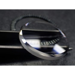 THE . FIVE . ONE - BLUE-DOUBLE DOMED 5mm SWISS SAPPHIRE FOR SEIKO SKX007 7S26-020,028..S-5-DD-B