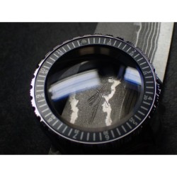 THE . FIVE . ONE - BLUE-DOUBLE DOMED 5mm SWISS SAPPHIRE FOR SEIKO SKX007 7S26-020,028..S-5-DD-B