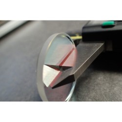 THE . ORIFLAMME . ONE - HIGH- DOMED SWISS SAPPHIRE F SEIKO SKX007 7S26-020 .S-4.2-D-RR