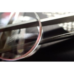 THE . ORIFLAMME . ONE - HIGH- DOMED SWISS SAPPHIRE F SEIKO SKX007 7S26-020 .S-4.2-D-RR