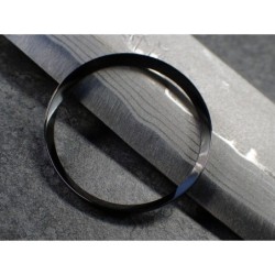 THE. BLACK. PEARL GUNMETAL  CUSTOM CHAPTER RING FOR SKX007 7S26-0020 R-01-GM-GG