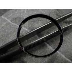 THE. BLACK. PEARL GUNMETAL  CUSTOM CHAPTER RING FOR SKX007 7S26-0020 R-01-GM-GG