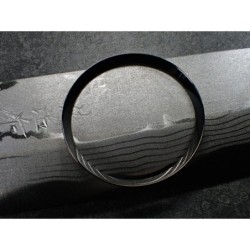 THE. BLACK. PEARL GUNMETAL  CUSTOM CHAPTER RING FOR SKX007 7S26-0020 R-01-GM-GG