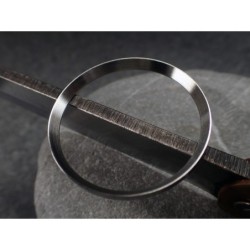 THE. PURE . CNC . ONE STAINLESS STEEL CUSTOM CHAPTER RING FOR SKX007 7S26-0020 R-01-B