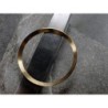 GOLD BRUSHED ST.STEEL CUSTOM CHAPTER RING FOR SKX007 7S26-0020 R-01-BG
