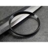 BLACK BRUSHED ST.STEEL CUSTOM CHAPTER RING FOR SEIKO SKX 007 7S26-0020 R-01-BB