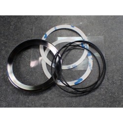 THE . SOFT.COIN .ONE - POLISHED CUSTOM BEZEL F.SEIKO SKX007 7S26-0200 CASE DX-15-P