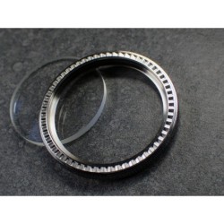 THE . SOFT.COIN .ONE - POLISHED CUSTOM BEZEL F.SEIKO SKX007 7S26-0200 CASE DX-15-P