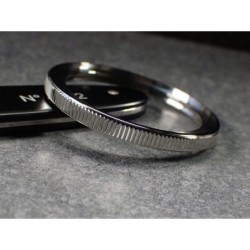 THE . SOFT.COIN .ONE - POLISHED CUSTOM BEZEL F.SEIKO SKX007 7S26-0200 CASE DX-15-P