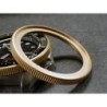 THE . SOFT.COIN .ONE - GOLD MATT CUSTOM BEZEL F.SEIKO SKX007 7S26-0200 CASE DX-15-G