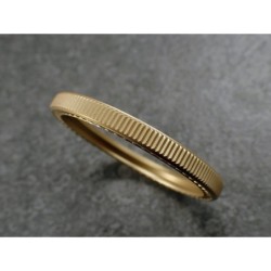 THE . SOFT.COIN .ONE - GOLD MATT CUSTOM BEZEL F.SEIKO SKX007 7S26-0200 CASE DX-15-G