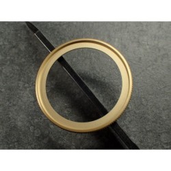 THE . SOFT.COIN .ONE - GOLD MATT CUSTOM BEZEL F.SEIKO SKX007 7S26-0200 CASE DX-15-G