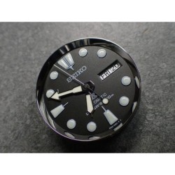 THE . MIRROR .ONE - HIGH POLISHED STAINLESS STEEL CUSTOM CHAPTER RING FOR SKX007 7S26-0020 R-01-P