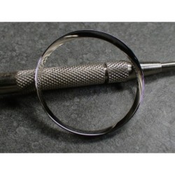 THE . MIRROR .ONE - HIGH POLISHED STAINLESS STEEL CUSTOM CHAPTER RING FOR SKX007 7S26-0020 R-01-P