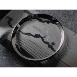 THE . MIRROR .ONE - HIGH POLISHED STAINLESS STEEL CUSTOM CHAPTER RING FOR SKX007 7S26-0020 R-01-P