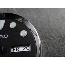 THE . MIRROR .ONE - HIGH POLISHED STAINLESS STEEL CUSTOM CHAPTER RING FOR SKX007 7S26-0020 R-01-P