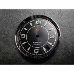 THE . MIRROR .ONE - HIGH POLISHED STAINLESS STEEL CUSTOM CHAPTER RING FOR SKX007 7S26-0020 R-01-P