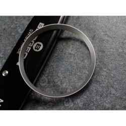 THE . NEUTRAL .ONE - BLASTED STAINLESS STEEL CUSTOM CHAPTER RING FOR SKX007 7S26-0020 R-01-S