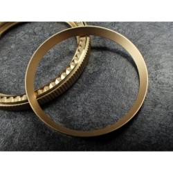 GOLD BLASTED ST.STEEL CUSTOM CHAPTER RING FOR SKX007 7S26-0020 R-01-MG