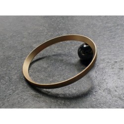 GOLD BLASTED ST.STEEL CUSTOM CHAPTER RING FOR SKX007 7S26-0020 R-01-MG