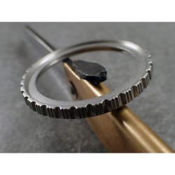 THE . REVENGE .ONE - COLD.STEEL.EDITION CUSTOM BEZEL F.SEIKO SKX007 7S26-0200 CASE DX-24-CSE