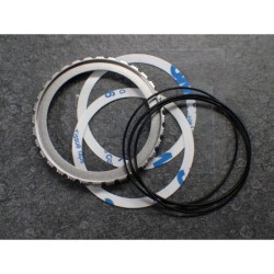 THE . REVENGE .ONE - COLD.STEEL.EDITION CUSTOM BEZEL F.SEIKO SKX007 7S26-0200 CASE DX-24-CSE