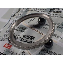 THE . REVENGE .ONE - COLD.STEEL.EDITION CUSTOM BEZEL F.SEIKO SKX007 7S26-0200 CASE DX-24-CSE