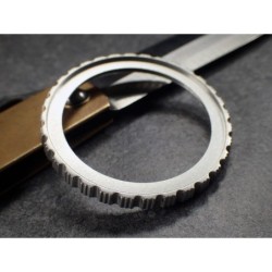 THE . REVENGE .ONE - COLD.STEEL.EDITION CUSTOM BEZEL F.SEIKO SKX007 7S26-0200 CASE DX-24-CSE