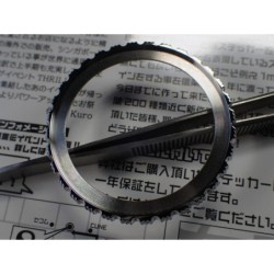 THE . REVENGE .ONE - MIRROR POLISHED CUSTOM BEZEL F.SEIKO SKX007 7S26-0200 CASE DX-24-P